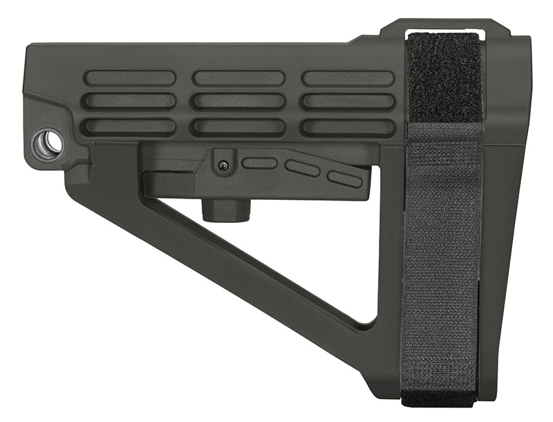 SB Tactical SBA4 STEALTH GRAY, 5-POSITION ADJUSTABLE SBA4X-03M-SB
