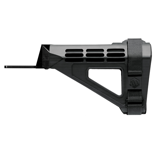 SB Tactical SBM47 AK47 adjustable pistol stabilizing brace with ergonomic design and adjustable nylon strap.