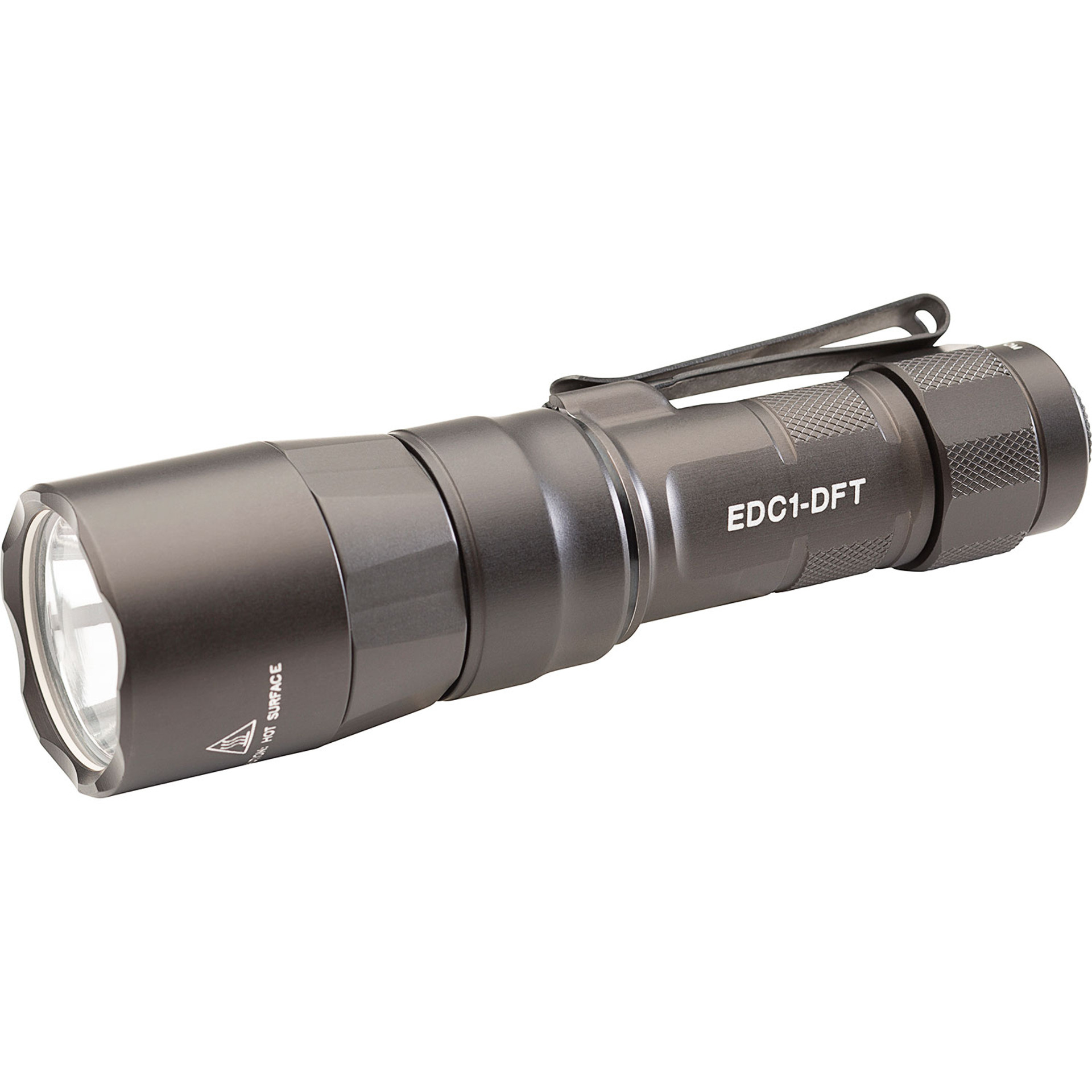 SureFire EDC1-DFT handheld flashlight designed for low-light visibility and long-distance illumination.