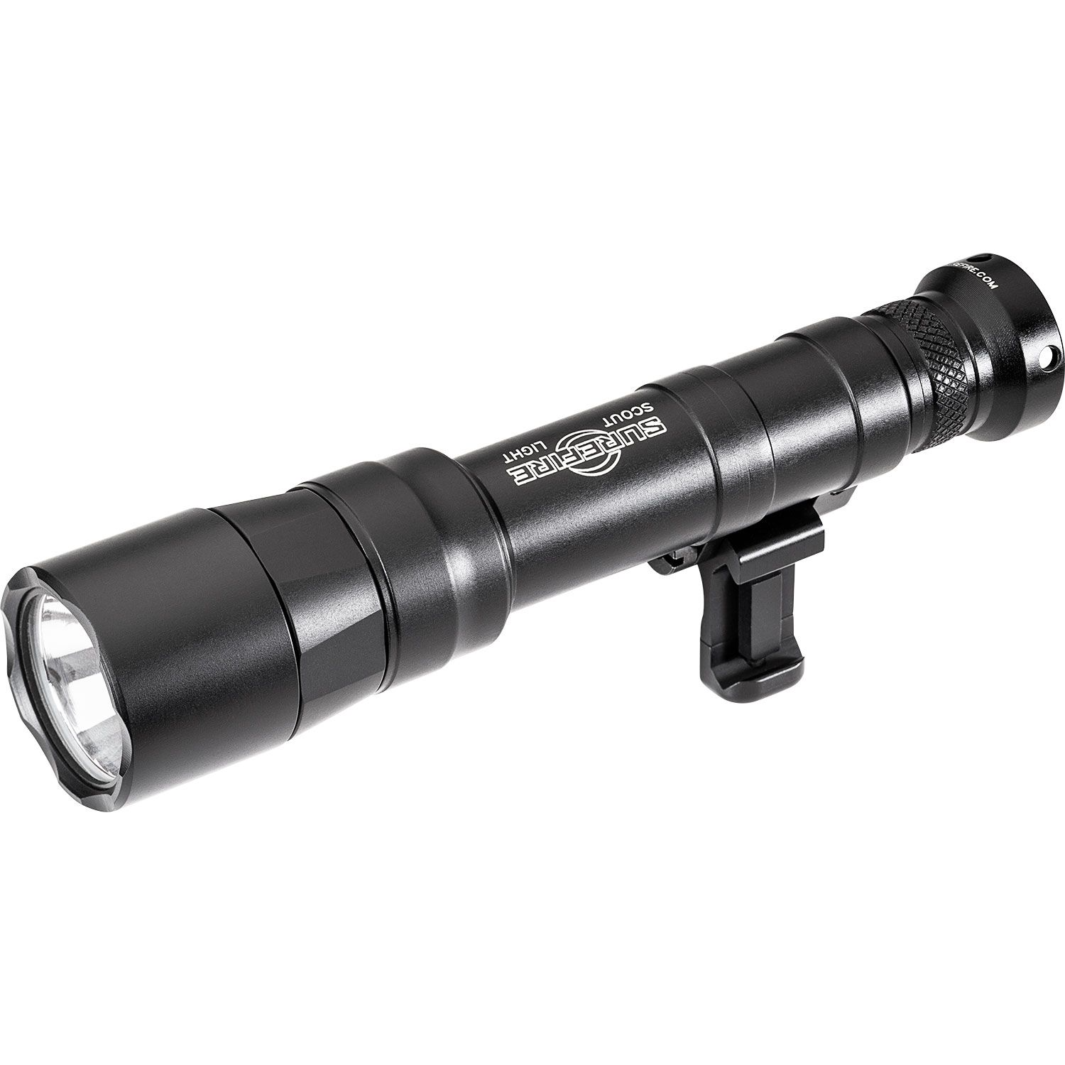 SureFire M640DFT Scout Light Pro with high-candela beam for long-range target identification and dual-fuel capability.