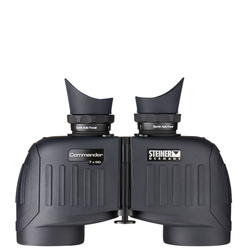 Steiner Commander 7x50 binoculars designed for marine use, perfect for fishing guides and yacht owners.