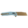 SOG Diverge XR Sheepsfoot - Light Blue + Gold 12-02-02-43