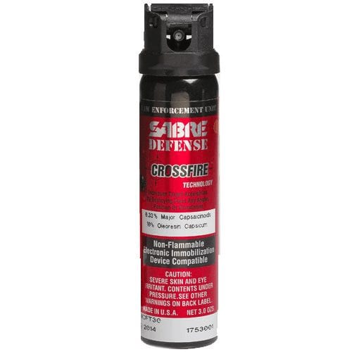 Sabre Crossfire Active and Inert Pepper Spray - Tactical & Duty Gear