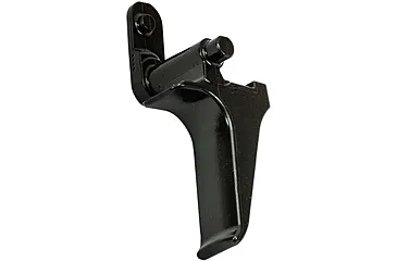 SIG SAUER Flat Trigger for P320, 90-degree break, sleek black oxide finish, durable and precise performance.
