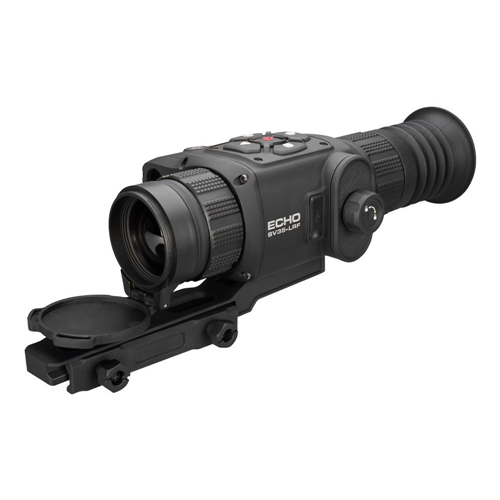 SIG SAUER ECHO SV35-LRF thermal scope with integrated laser rangefinder and recording features for enhanced targeting.