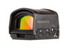 SIG SAUER ROMEO2 red dot sight with illuminated lens and control buttons, designed for adverse conditions and rapid targeting.