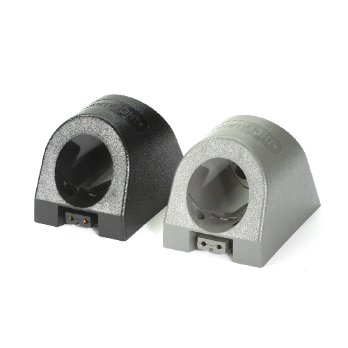 Streamlight Charge Sleeve Assembly SL Series in black and silver, designed for SL Series flashlights, durable and non-slip.