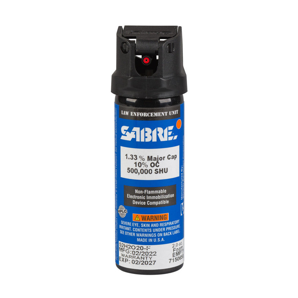 SMBRE pepper spray canister on a white background
