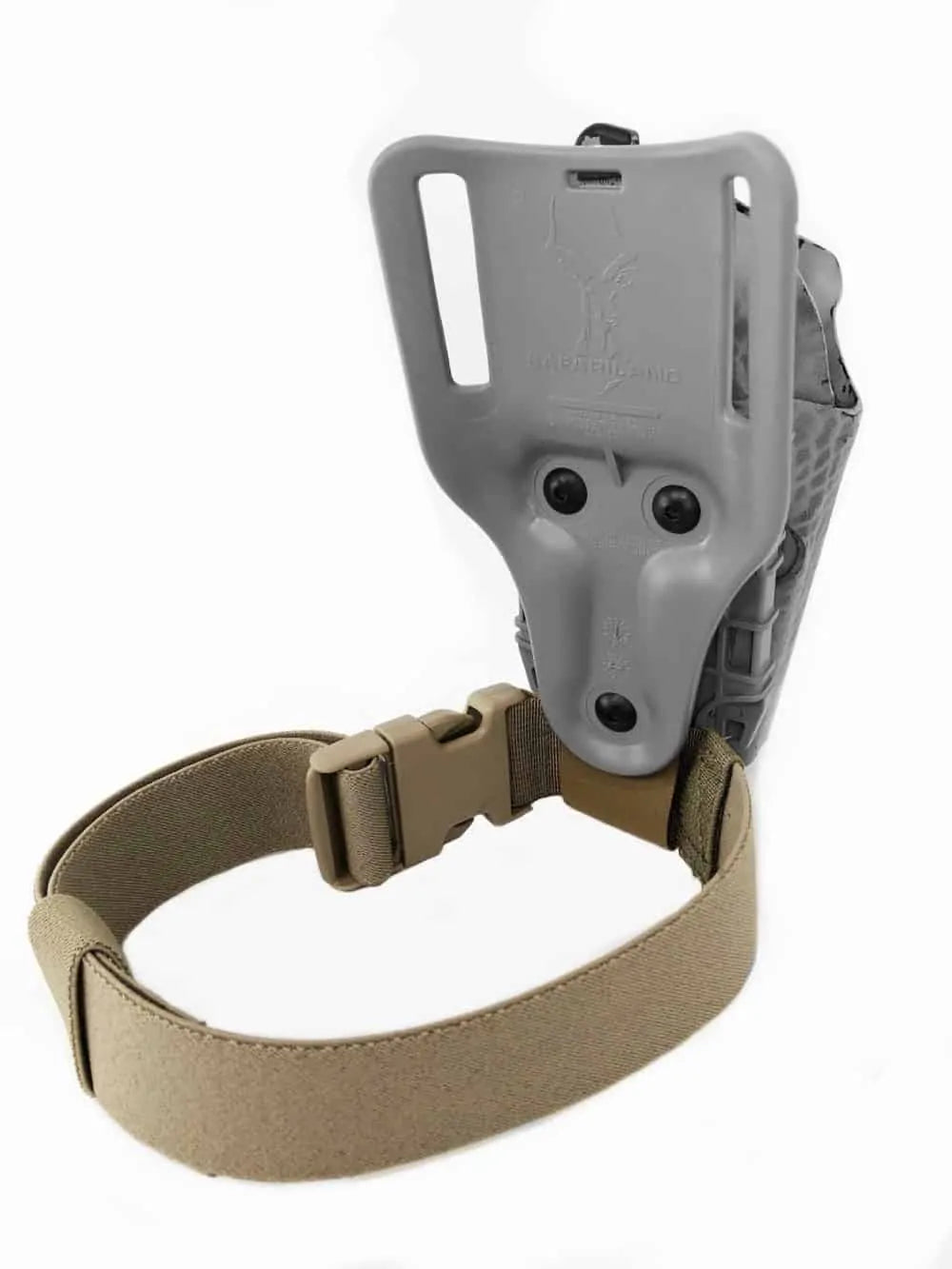 Safariland Leg Strap for Leg Shrouds 3004-1 attached to a Safariland holster