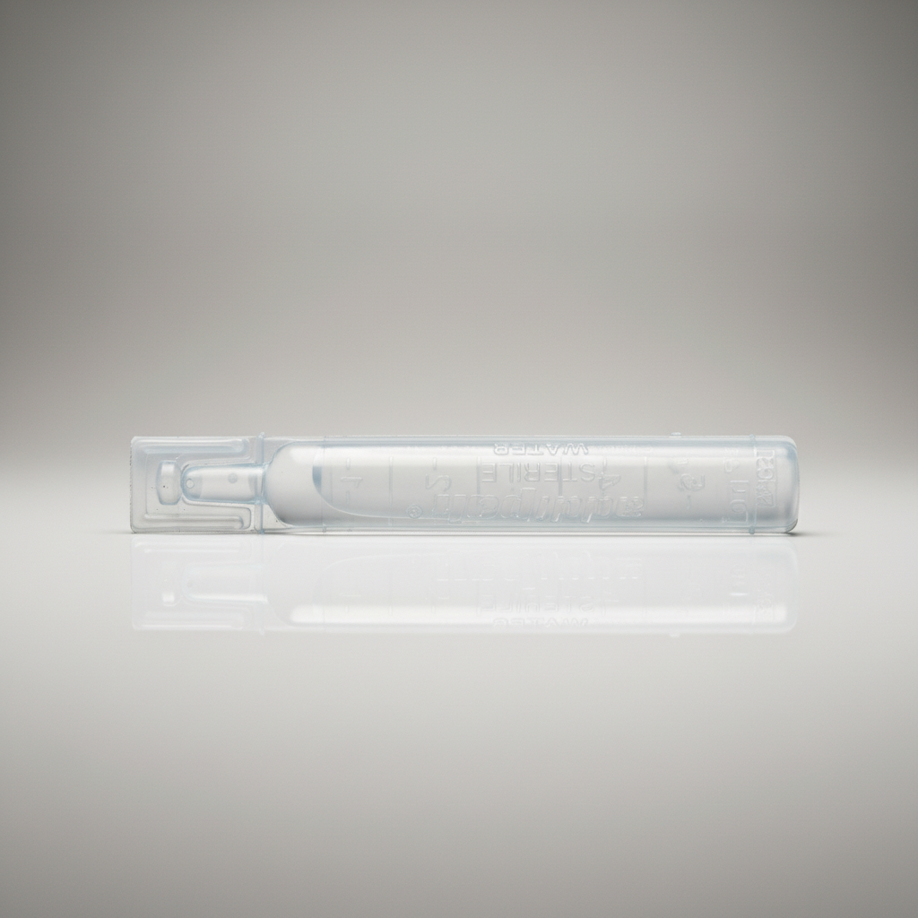 Sirchie 3ml Sterile Water Vials | KCP247C 100-Pack Evidence Prep