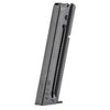 Gun magazine on a white background