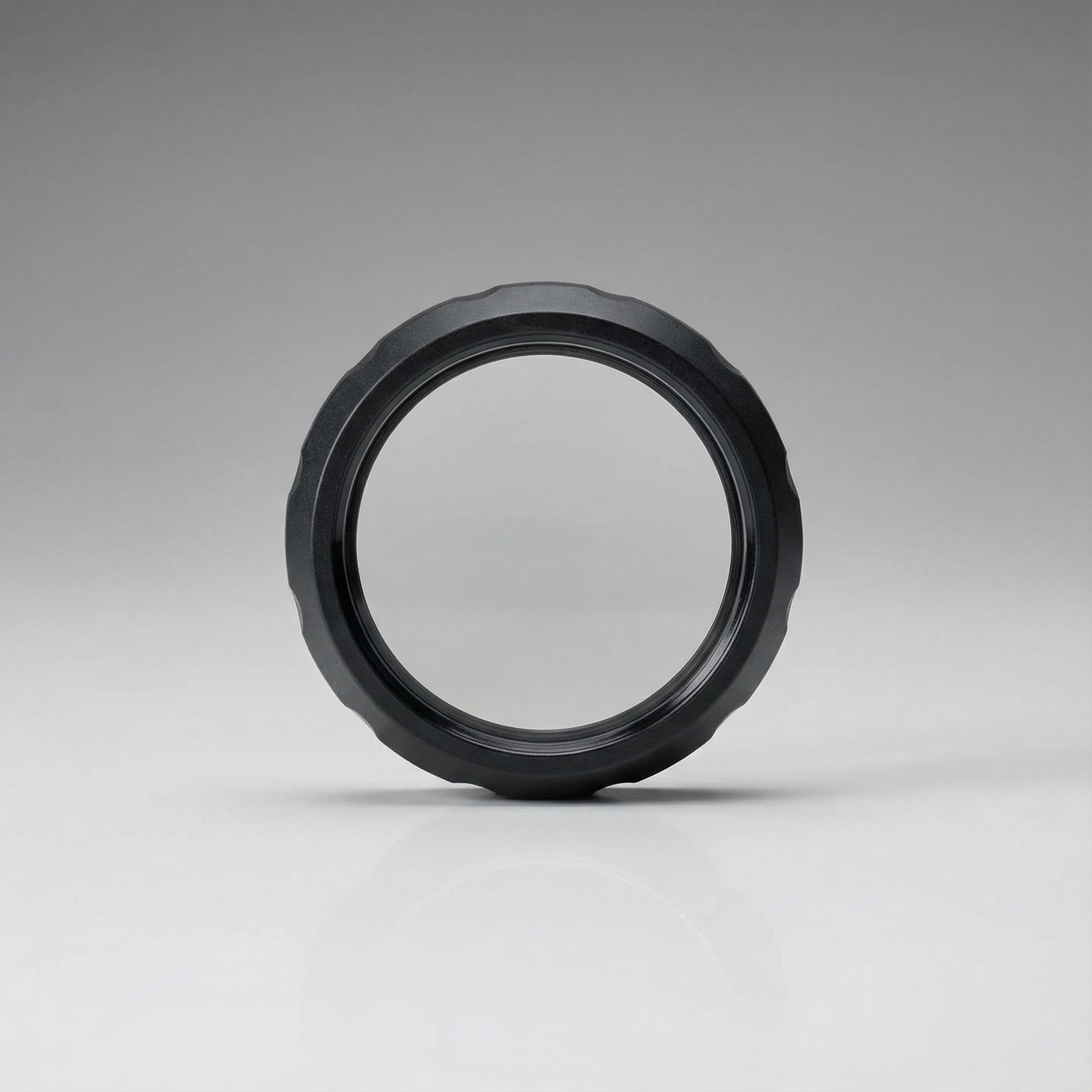 Black lens Streamlight Low Profile Overmolded Facecap 908039 on a gray background