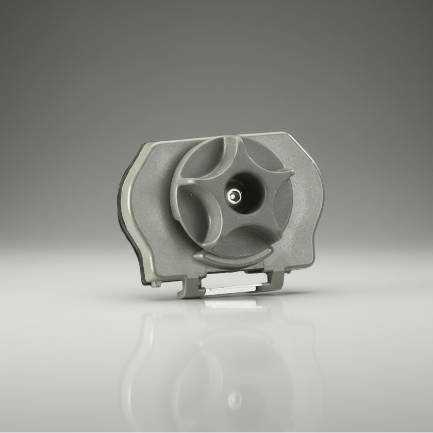 Streamlight Switch Assembly for Vantage® Helmet Light 691136-1 on a reflective surface with a gray gradient background