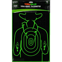 Truglo TRU-SEE Gunslinger Target 12" x 18" - 6 or 12 Pack TG16A