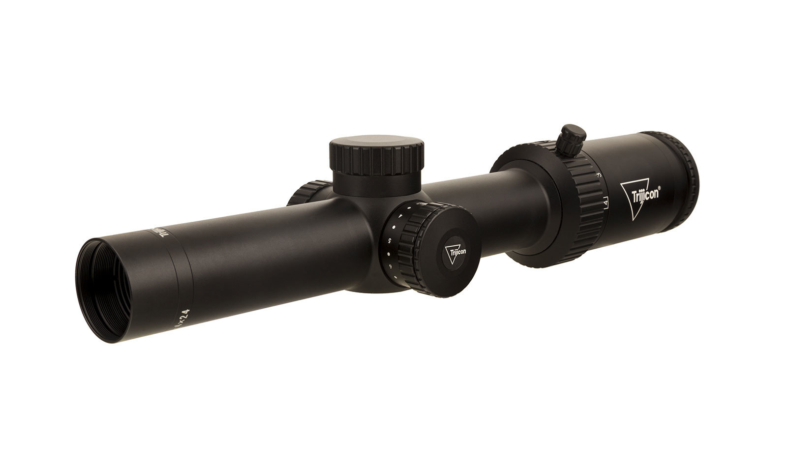 Trijicon Credo HX SFP Riflescope featuring low capped adjusters for precision aiming and excellent light transmission.