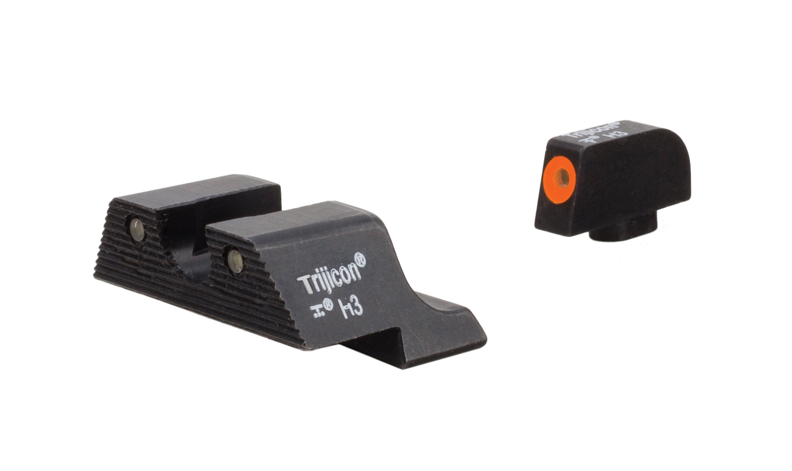 Trijicon HD XR Night Sights for enhanced target identification and engagement, designed for law enforcement use.