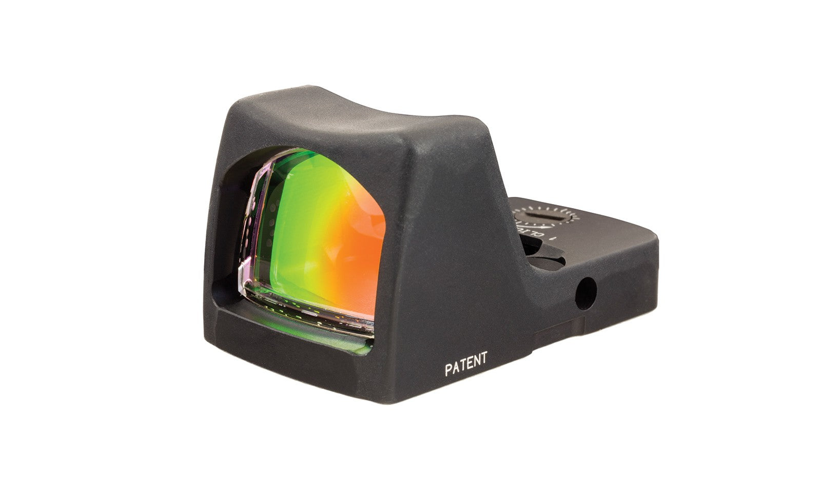 Trijicon RMR Type 2 3.25 MOA Red Dot Sight with durable housing and advanced electronics for reliable aiming.