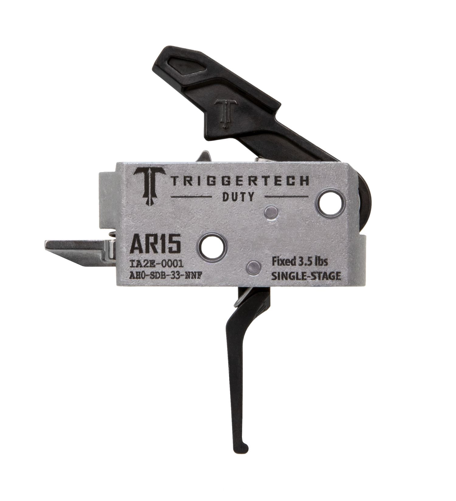 TriggerTech AR15 Single-Stage Trigger, featuring a true zero-creep break and robust stainless steel components.