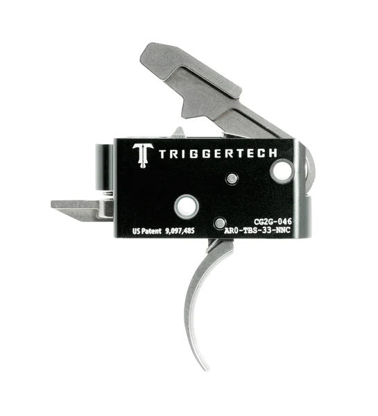 TriggerTech AR15 Two-Stage Competitive Trigger with Frictionless Release technology for enhanced shooting performance.