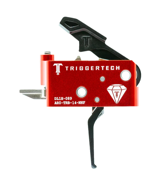 TriggerTech AR15 Two-Stage Diamond Trigger with Frictionless Release technology for superior performance and reliability.