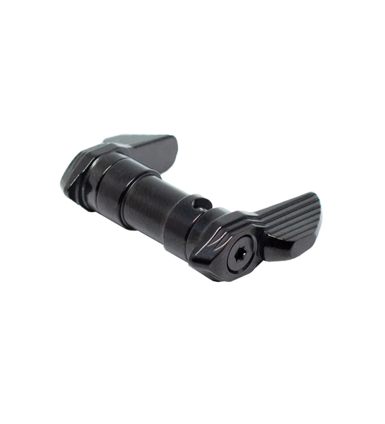 TriggerTech AR Short Throw Safety in black, designed for easy installation and optimal trigger performance.