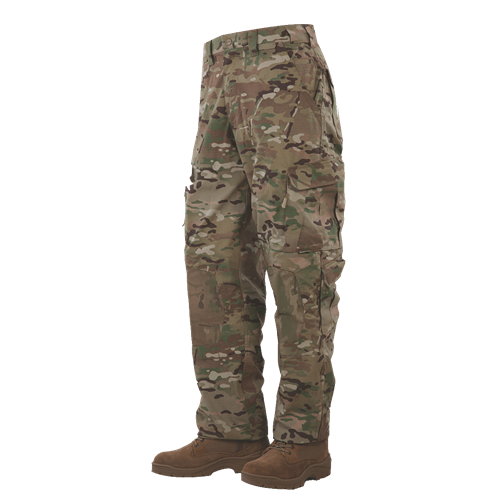 TRU-SPEC TRU Xtreme Pants in multi-camouflage, designed for tactical performance and comfort for elite warriors.