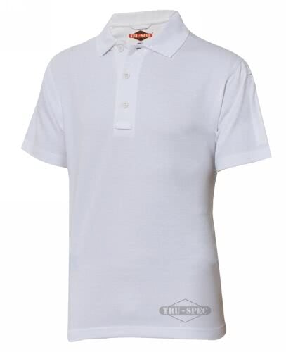 TRU-SPEC Original Short Sleeve Polo – White, XS -