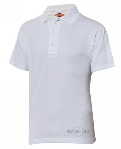 TRU-SPEC Original Short Sleeve Polo &#8211; White, XS -