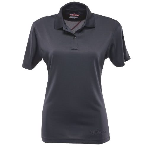 TRU-SPEC Women&#8217;s Short Sleeve Performance Polo &#8211; Navy, 3XL -