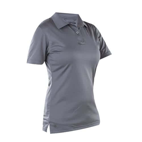 TRU-SPEC Women’s Short Sleeve Performance Polo – Steel Gray, XL -
