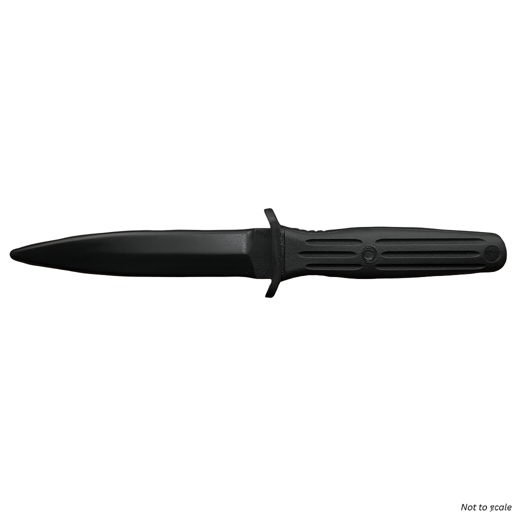 Ring’s Black Training Knife realistic practice knife for law enforcement training