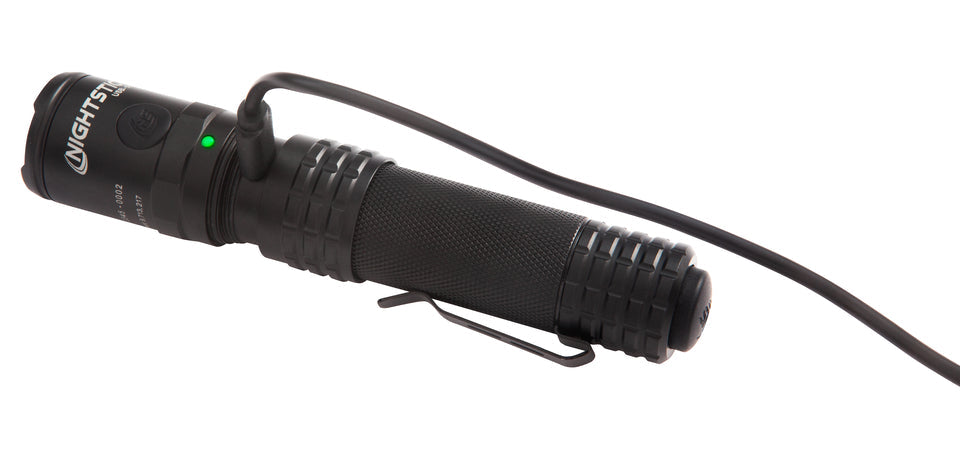 Linterna táctica Nightstick USB de doble luz - Negro USB-588XL