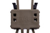 UZI Foldable Flex Cuffs Disposable estraints (Tan, Green, or Black) | UZI-FLXC with UZI logo and Campco.com website on a white background