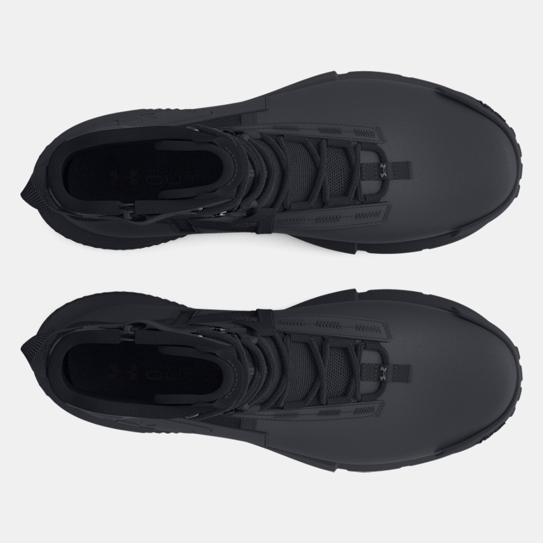 Under Armour Valsetz Waterproof Zip Tactical Boots for Men – side view showing zipper, sole, and waterproof design