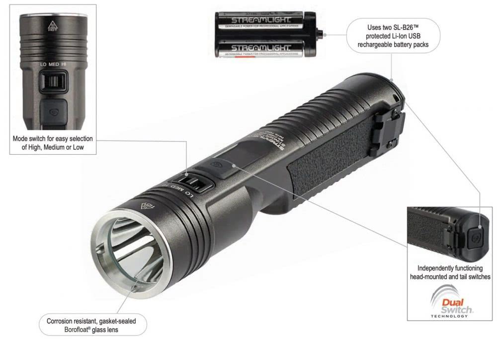 Streamlight Stinger 2020 Rechargeable LED Flashlight 78100 - Lights