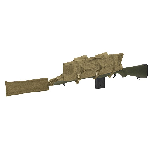 Voodoo Tactical Deluxe Scope Guard with pockets, providing premium protection for rifles and scopes in the field.