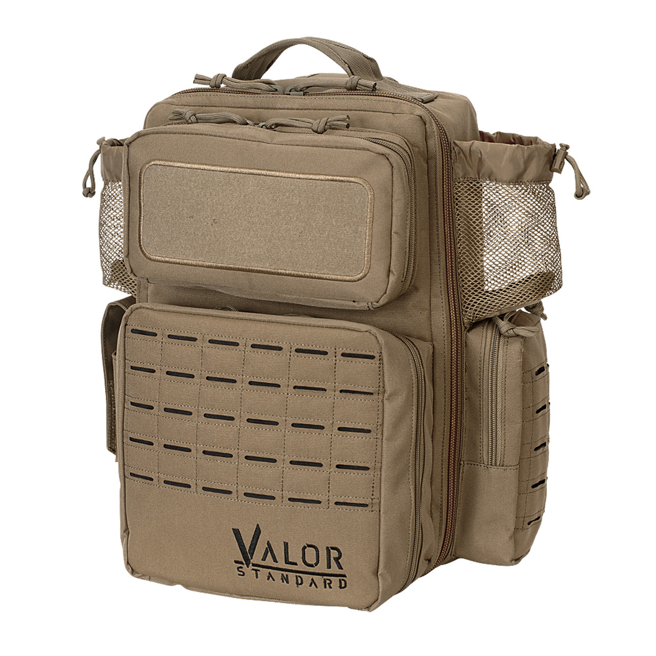 Voodoo Tactical VALOR KB324 Baby Ops Diaper Bag featuring insulated compartment and Molle system for storage.