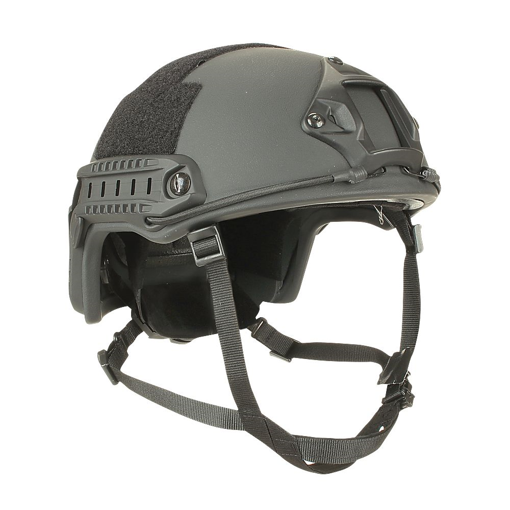 Voodoo Tactical FAST Ballistic Helmet LVL IIIA in OD color, featuring ergonomic design and adjustable four-point retention system.