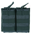 Voodoo Tactical M4/M16 Open Top Mag Pouch with bungee system, designed for modular tactical gear setup.