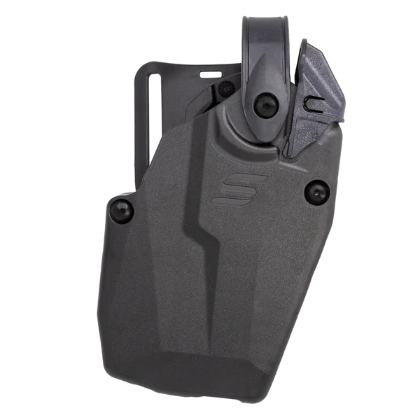 Safariland SafariVault Level 3 RDS Duty Holster for Glock 17 w/ Light, featuring a robust design and enhanced structural integrity.