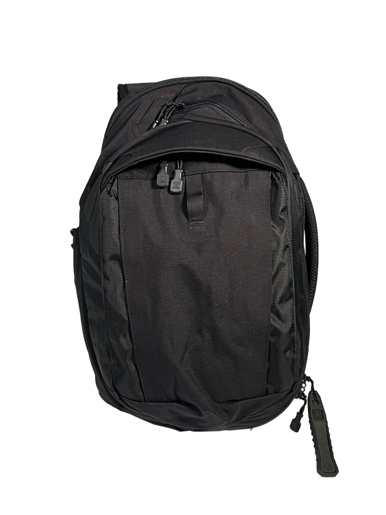 Vertx Pro Commuter black backpack featuring a sleek design and spacious interior for active and on-the-go use.