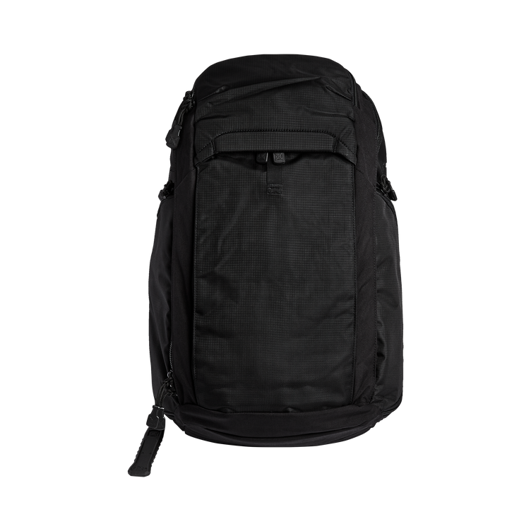 Vertx Pro Gamut black backpack featuring a sleek design, MOLLE panel, and adjustable straps for everyday use.