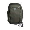 Vertx Pro Transit backpack in olive green, designed for easy access and urban versatility.