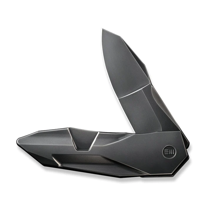 WE Knife Solid Flipper Knife showcasing sleek design and high-quality craftsmanship for reliable performance.