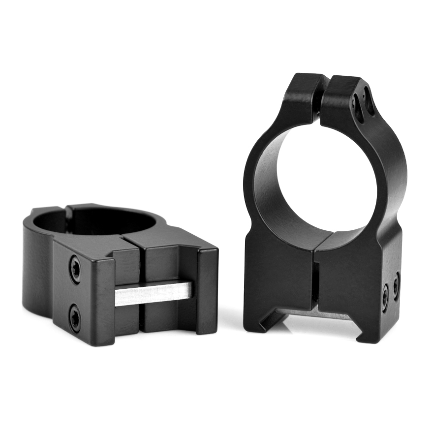 Warne 1 inch PA Medium Matte Scope Rings showing durable design and robust installation features for optimal performance.