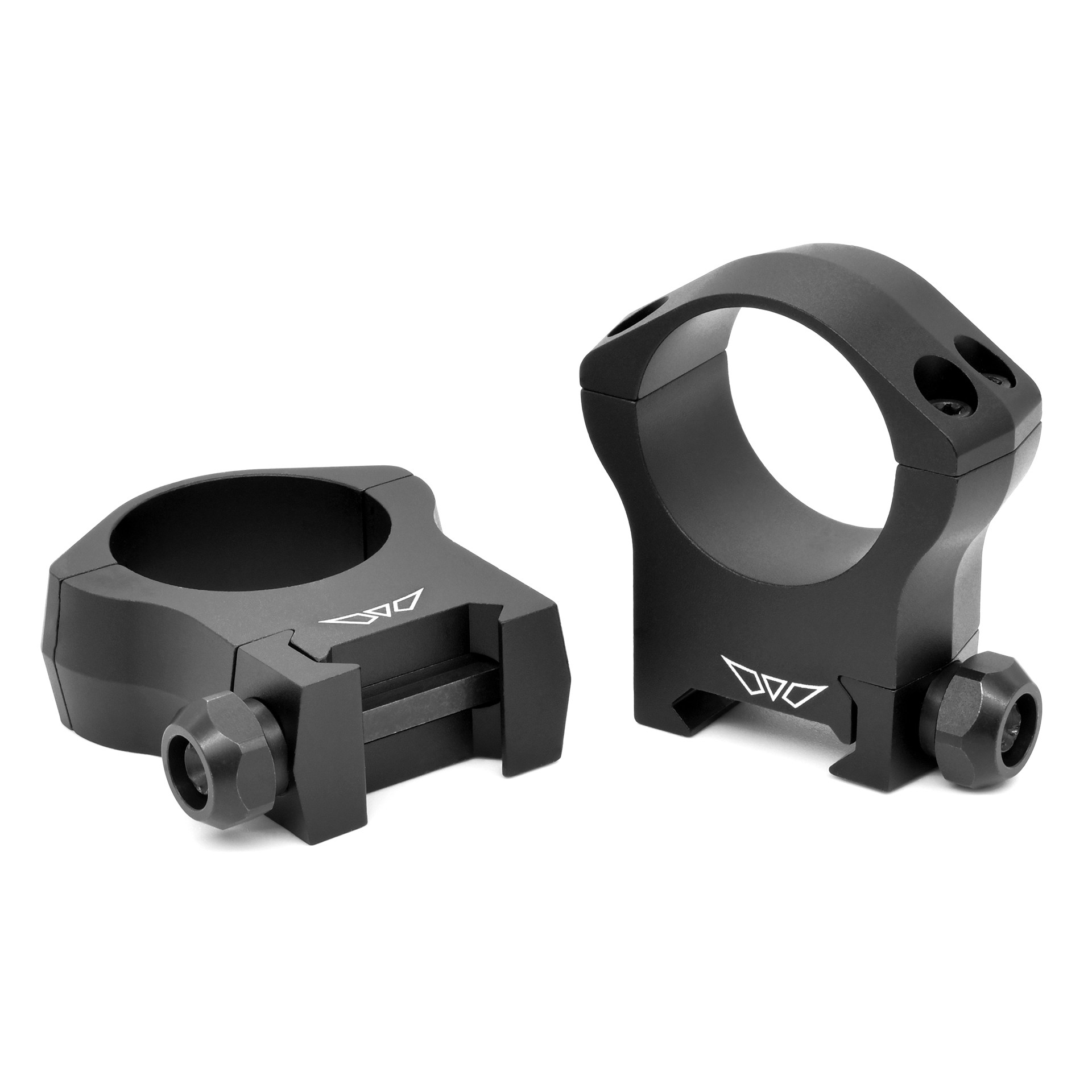 Warne Mountain Tech 30mm medium matte scope rings, designed for durability and reliability in shooting and hunting.