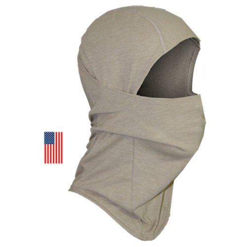 XGO 2 Pc. tan balaclava featuring a comfortable compression fit, designed for temperatures between 40-100°F.