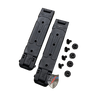 Zero9 Solutions Molle-Loks (2) set with mounting screws for secure attachment, perfect for tactical gear enhancement.