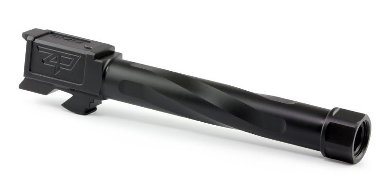 Zaffiri Precision G17 barrel threaded in Black Nitride finish for Glock 17 Gen 1-4 with premium performance.