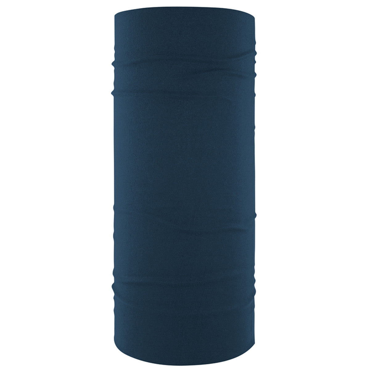 Dark blue Zan Headgear Motley Tube, fleece lined, versatile headwear for warmth in cold climates.